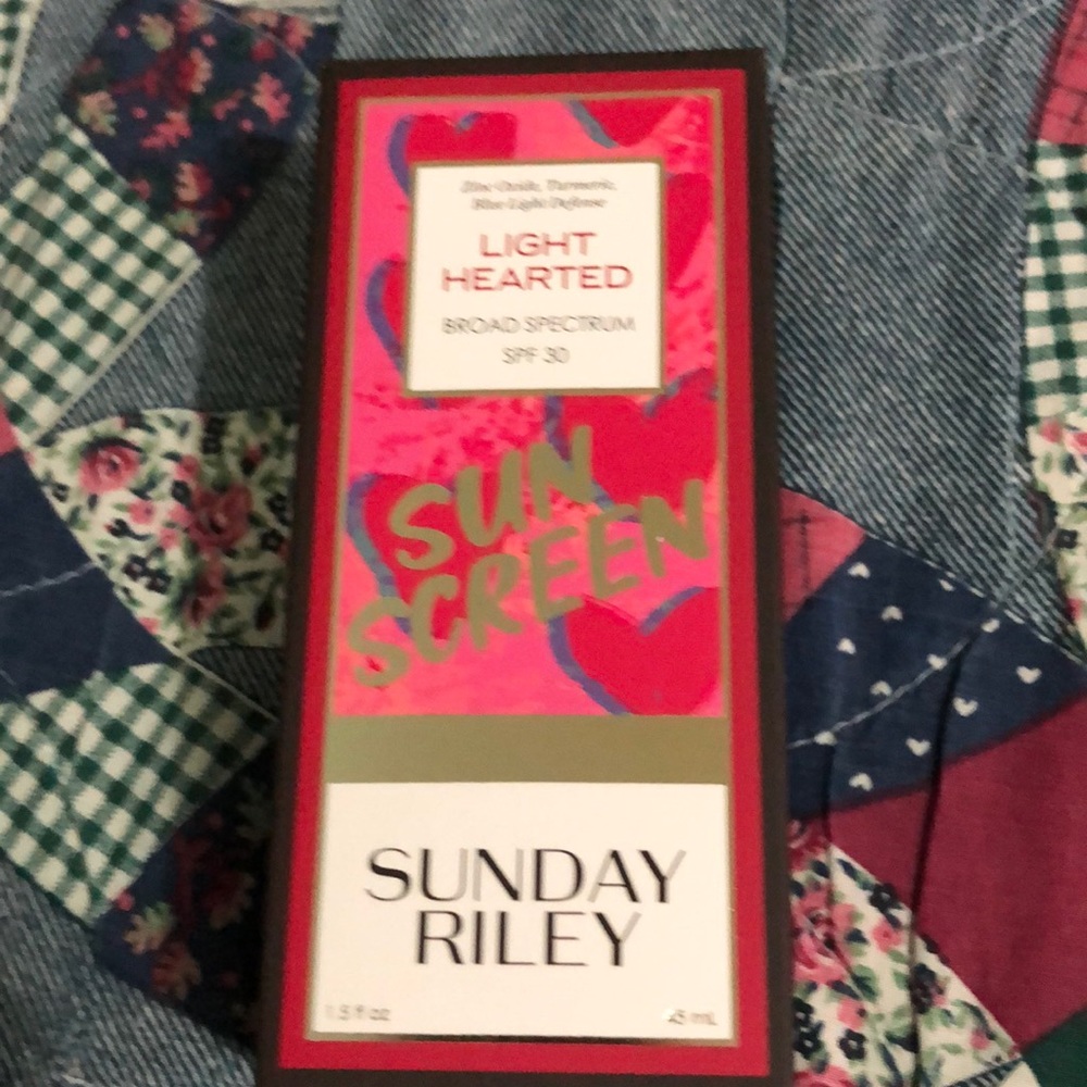 BNIB! Sunday Riley Light Hearted Sunscreen
